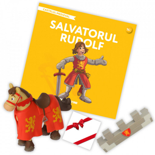 Salvatorul Rudolf, figurină Cal - Ediția nr. 14 (Castelul Medieval-repunere)